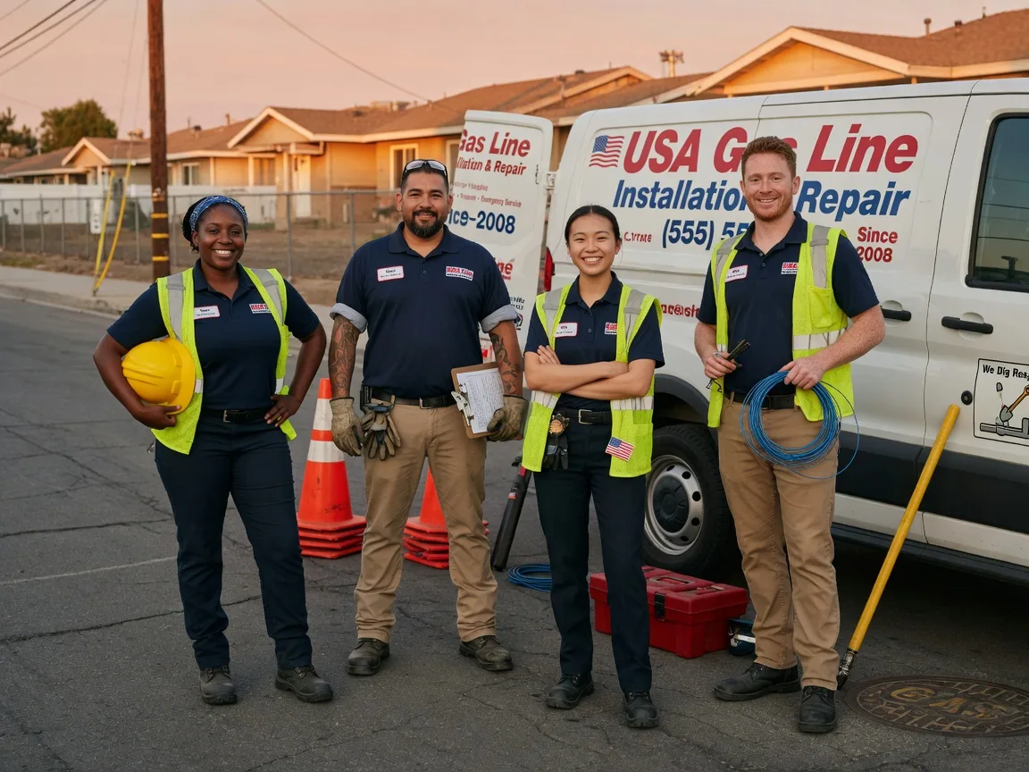 Gas Line Installation company in Naval Anacost Annex, DC